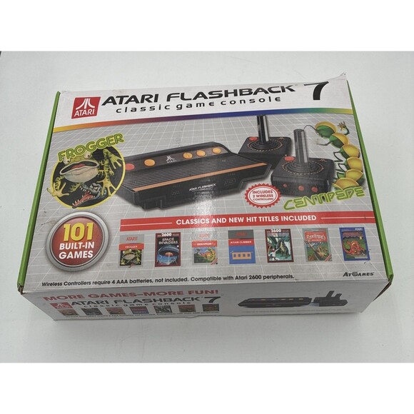 Atari Flashback 7 Classic Game Console - strangely working - Picture 1 of 7